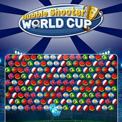 Jogo Bubble Shooter World Cup no Jogos 360